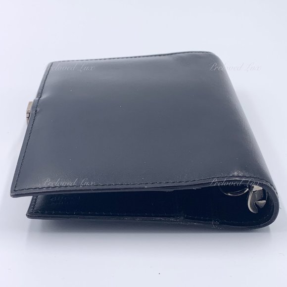 Authentic GUCCI Black 6-ring Agenda Planner - Picture 4 of 15